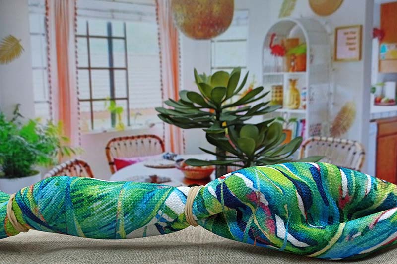 Customised printed textiles for home decoration: Tie-dye and shibori