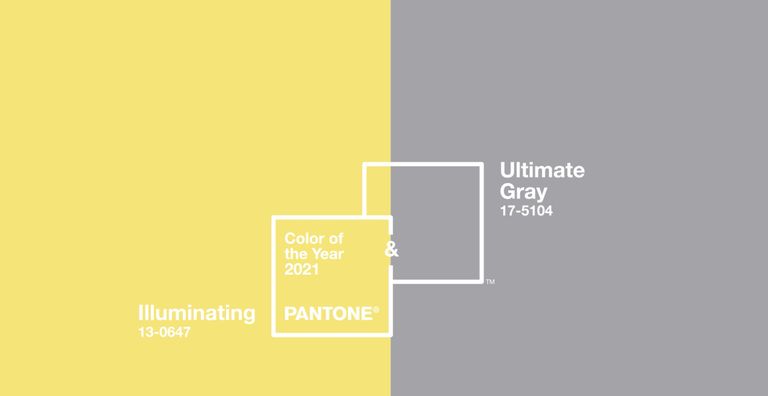 Color del año 2021 según Pantone: Ultimate Gray + Illuminating